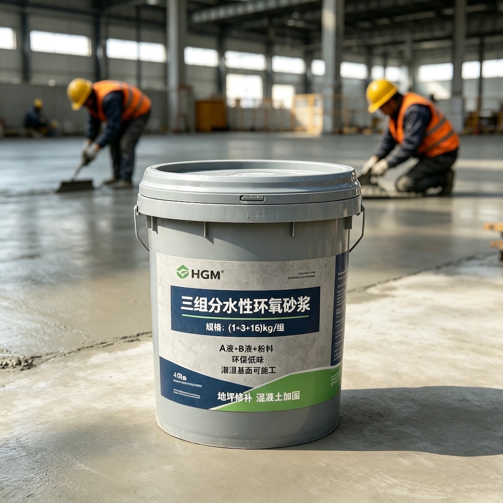 包头三组份水性环氧砂浆
